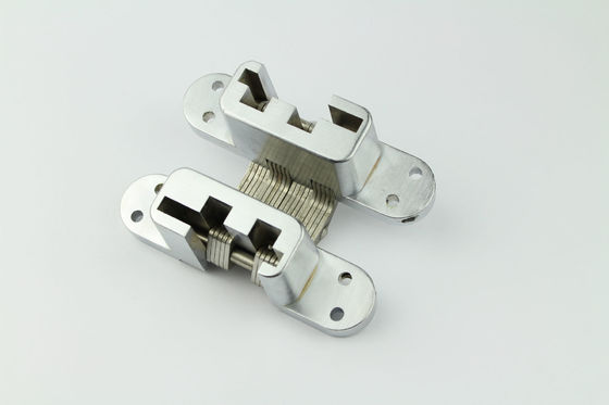 บานพับ SOSS ที่มองไม่เห็นกันสนิมทนทาน บานพับประตู Heavy Duty แบบซ่อนนิกเกิล