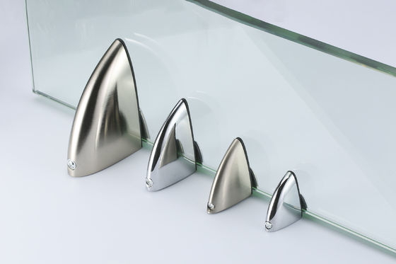 Antiwear Cabinet Glass Shelf Clips กันสนิมหนาทนทาน