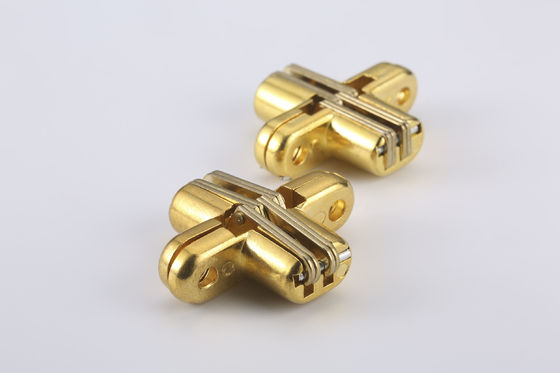 50lbs 180 Degree Mortise Mount Invisible Hinge วัสดุสแตนเลส