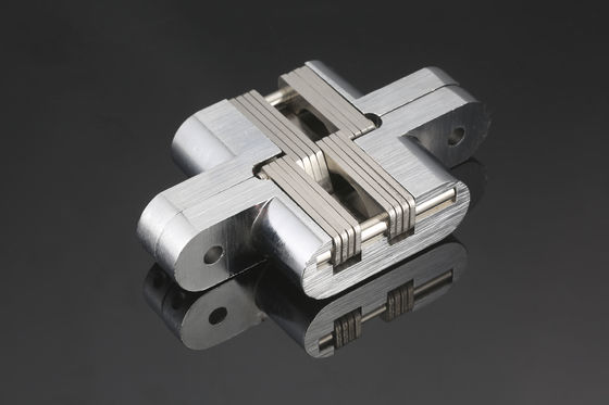 บานพับประตูซ่อนสำหรับงานหนักชุบด้วยไฟฟ้า อเนกประสงค์ต้านการกัดกร่อน