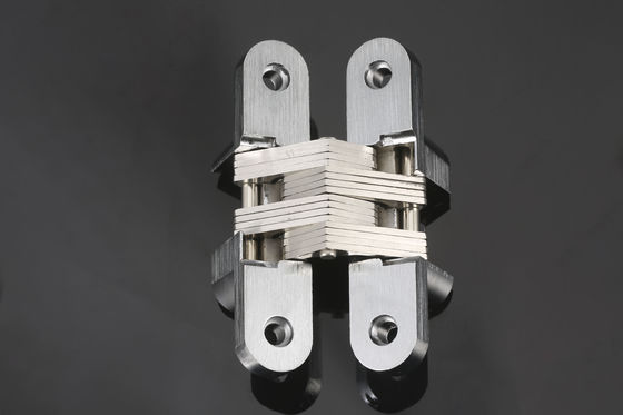 OEM 180 องศา Mortise Mount Invisible Hinge Zine Alloy ทนทาน
