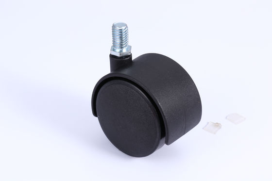 OEM Antiwear Furniture Caster Wheels วัสดุพลาสติกที่ใช้งานได้จริง